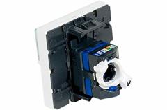 076564 LCS² Sistem Armada RJ45 Cat6 priz - UTP - 2modül - Beyaz