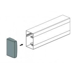 638035 DLP-S 50x100mm kaideli veya kaidesiz montaj kanal için sonlandırma kapağı