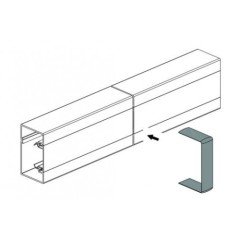638036 DLP-S 50x100mm kaideli veya kaidesiz kanal için kanal birleştirme parçası