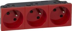 077173 Sistem Armada 3x2P+T Fransız standardı(UPS) priz - 45
