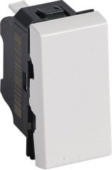 077000 Sistem Armada Anahtar 1modül 10A - 250V beyaz