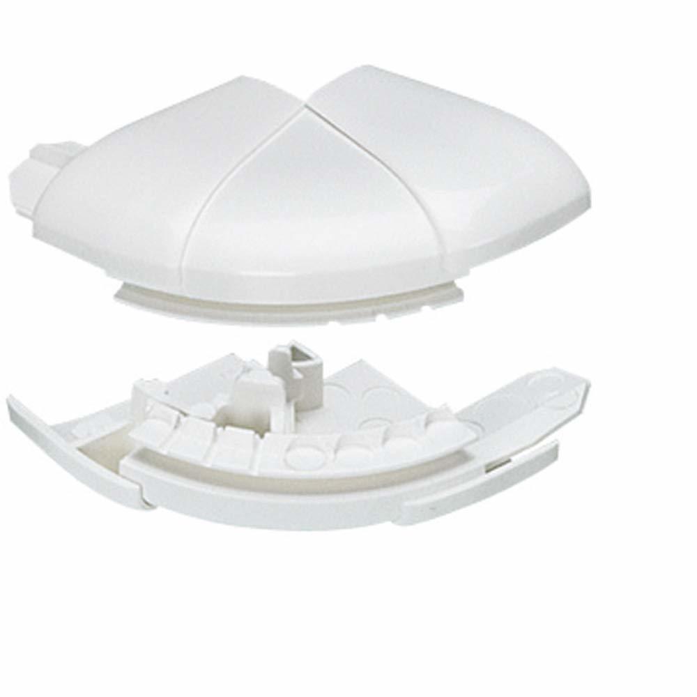 010622 DLP 50mm yükseklik için Değişken dış köşe, 60° - 120° - Beyaz