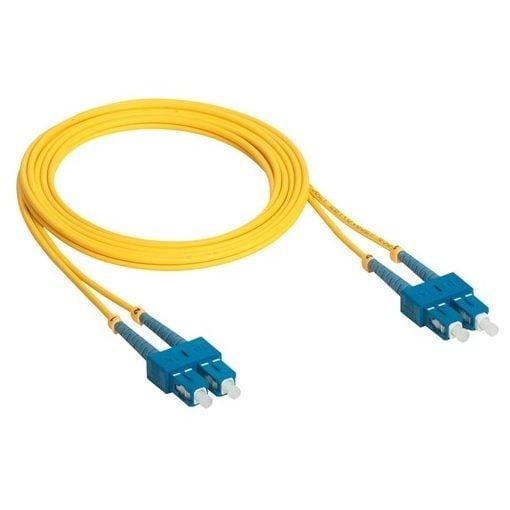 032601 SC/SC duplex patch cord SM, LSZH, 2m