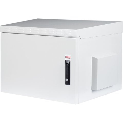 LN-SBO-IP5509U6060-LG 9U 19'' SafeBox IP55 outdoor cabinet enclosure W=600 mm D=600 mm