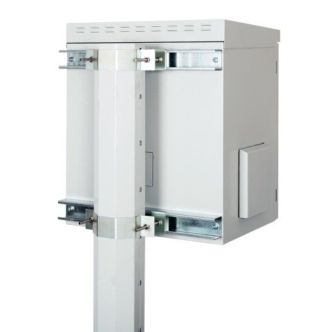 LN-SBO-IP5509U6060-LG 9U 19'' SafeBox IP55 outdoor cabinet enclosure W=600 mm D=600 mm